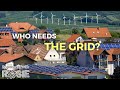 Energy independence through community batteries wind and solar