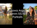 Laowa Argus 33mm f/0.95 review for Portraits feat. Jasmin Wenzel