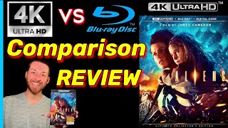 ALIENS 4K UltraHD Blu Ray Review Exclusive 4K UHD vs Blu Ray Image Comparison Analysis James Cameron