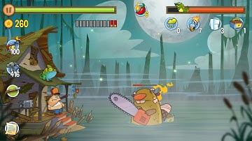 Swamp Attack - Episode 2. Level 17 Android Gameplay