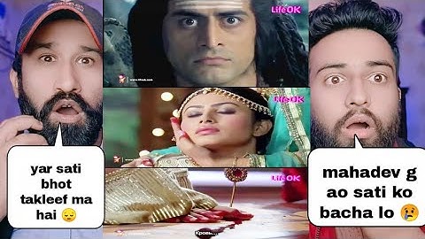 Devo Ke Dev Mahadev Episode 76&77 Part 88 | Sati Got Injured From Pin | Pakistani Reaction |