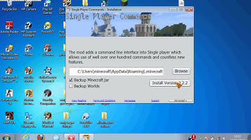 How to install single player commands for minecraft 1.2.5 and 1.2.4