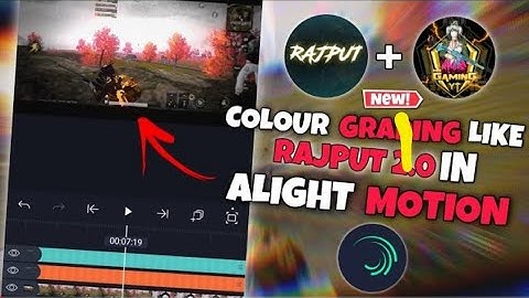 😇 How To Colour Grading Like @RAJPUT 2.0 in Alight Motion | pubg lite viral video editing 💥💥