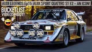 THE ORIGIN OF THE S1 HOONITRON! AUDI SPORT QUATTRO S1 E2 - KEN BLOCKS DREAM!  - FIRESPITTING BEAST!