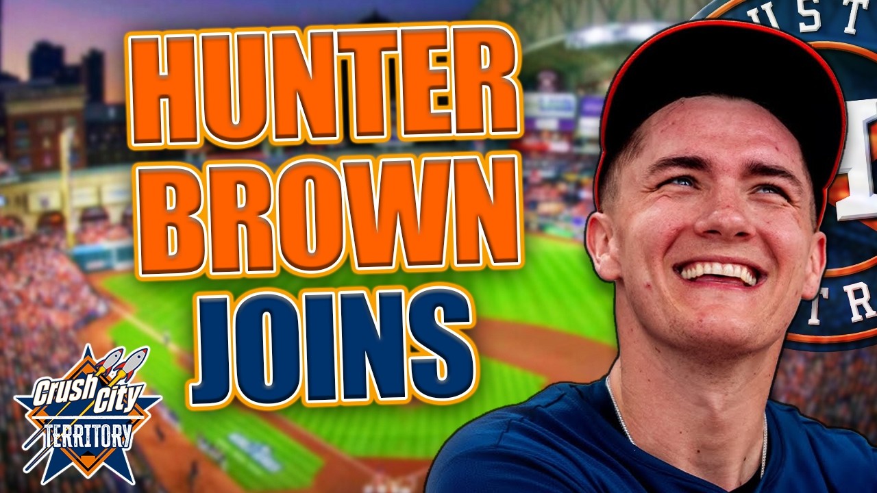 Astros ace Hunter Brown talks his breakout, Wayne State and staying dominant | Crush City Territory