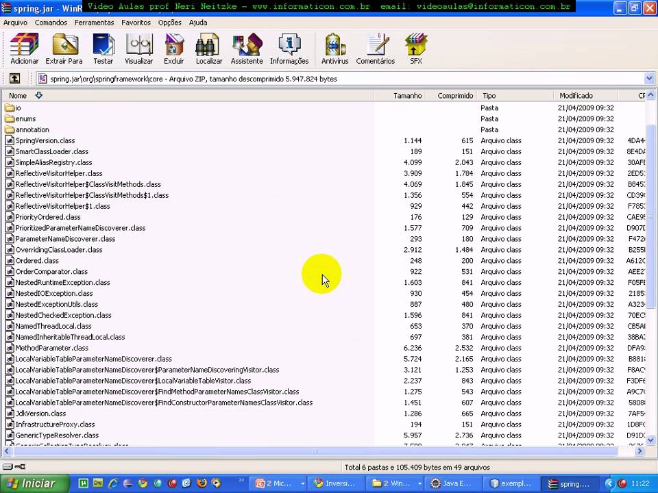aula 3392 spring - Criando primeiro projeto com Spring e configurando ...