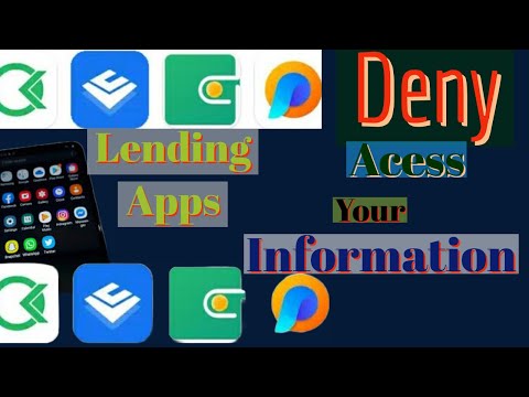 How to deny mobile lending Apps access your information/lending Apps harassment solutions.#gucema