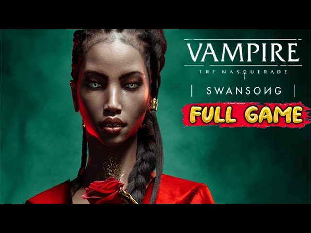 Vampire The Masquerade Swansong PS4 New Nacom 113-1592 2108586 814290015923