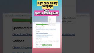 Reading Mode in Google Chrome Browser?