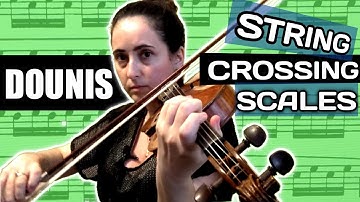 Dounis Exercise | String Crossings in Scales
