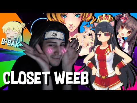 xQc's WEEB MOMENTS - Compilation: The Closet Weeb Gives in to ANIME!
