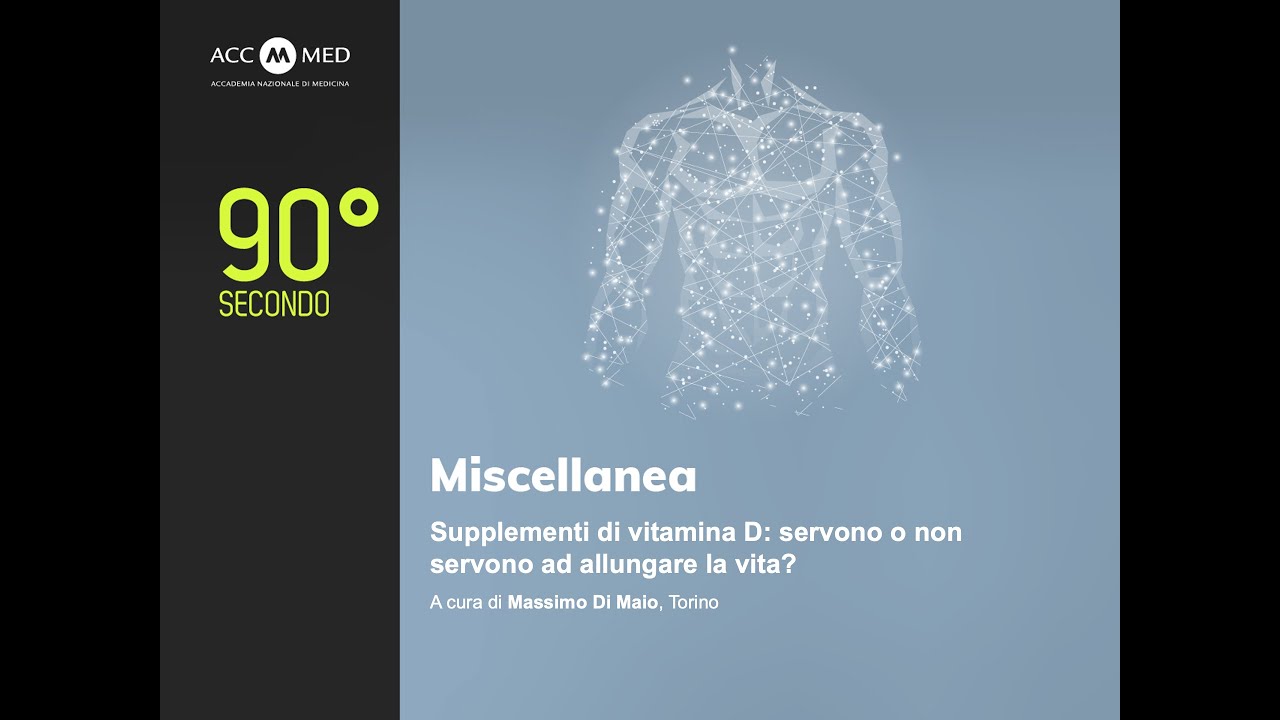 Vitamina D Allunga Il Pene Supplementi di vitamina D: servono o non servono ad allungare la vita