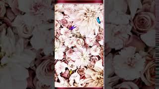 Galaxy Themes - [poly] romantic roses and pastel flowers screenshot 2