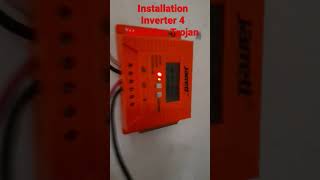Installation Inverter 4 Batteries Trojan