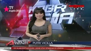 Putri Violla Hot, Montok Baju I Kabar Arena Malam Eps.23-03-2017