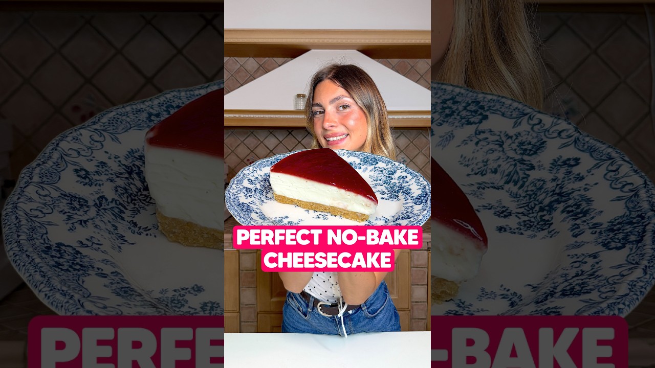 This No-Bake Cheesecake Looks Straight Out of a Bakery, but It's So Easy to Make!