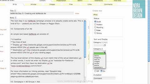 Write and publish an article in Textpattern