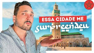 A VERDADE sobre a cidade de CASABLANCA no MARROCOS - como chegar, o que fazer - Estevam Pelo Mundo