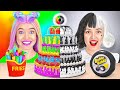 POPPY PLAYTIME || Rainbow VS White & Black Cake Challenge! Drawing Mommy Long Legs by 123 GO! FOOD