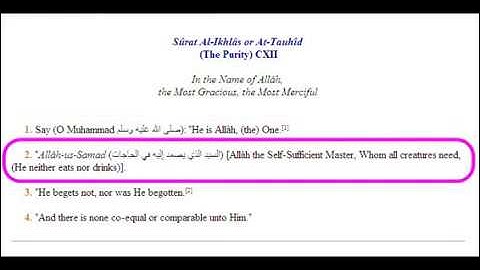 القرآن الكريم سورة الإخلاص مترجمة إنجليزي QuranTranslation Chapter112   YouTube