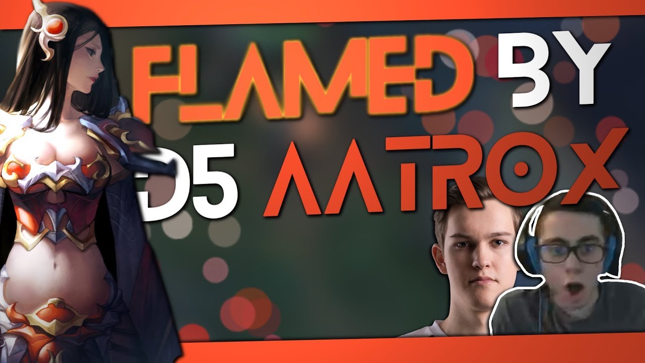 TFBlade | OUTPLAYED BY D5 AATROX twitch moments funny
