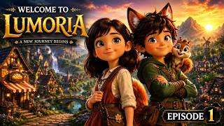 Welcome to Lumoria | Episode 1 – A New Beginning | Disney Pixar Style Fantasy Animation | 4K