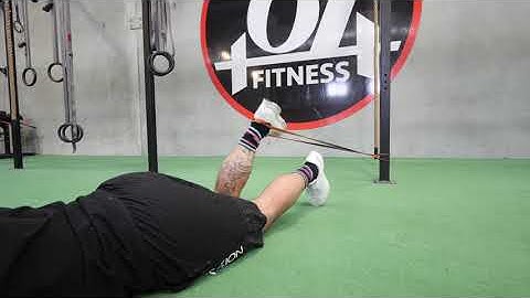 Single Leg Banded Hamstring Curl