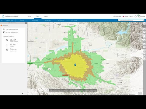 Create Threshold Areas in Business Analyst