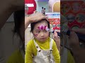Setting up a stall to paint for babies 【AnKa-Bella Official】 #facepainting #makeup