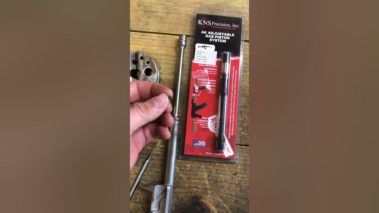 KNS Precision Adjustable Gas Piston Install AK Piston Doesn’t Have a