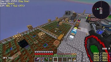 Pneumaticraft Drones simple collecting from Farming Stations