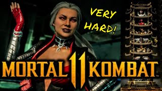 MK11 *SINDEL* VERY HARD KLASSIC TOWER GAMEPLAY!! (NO MATCHES LOST)