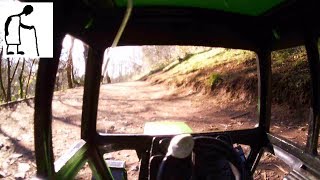 RC Conversion Deutz Fahr DX 470 Toy Tractor out for a run (ONBOARD)