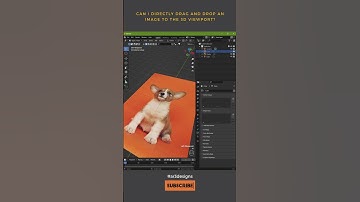 Blender Tip Viewport Dragged Image | AR3Designs Daily Blender 3D Tips