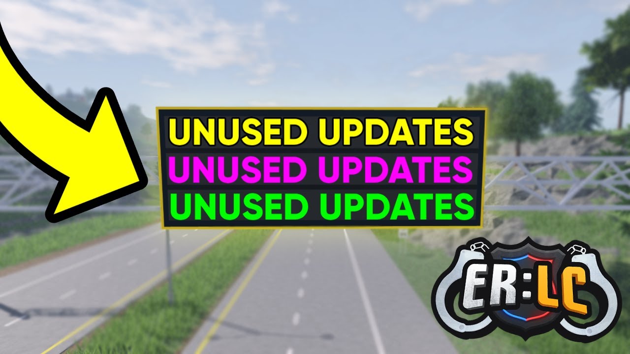 The MOST UNUSED FEATURES in ERLC! Roblox ERLC Unused Updates! - YouTube