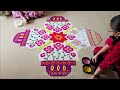 Flower Pot Kolam | பூந்தொட்டி கோலம் | Margazhi Kolam Series | Easy Step by Step Rangoli