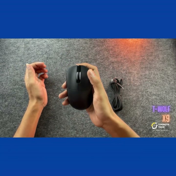 T-WOLF X9 2299 BDT / 20$ TRIMODE GAMING MOUSE