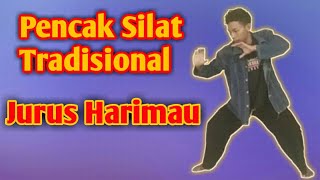 Jurus harimau pencak silat tuo tradisional