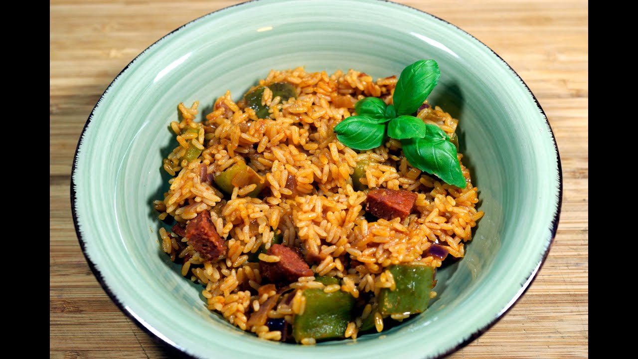 Paprika Rice OnePot Studentenfutter YouTube