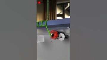 Single thread sewing machine operating principle#mechanicaldesign