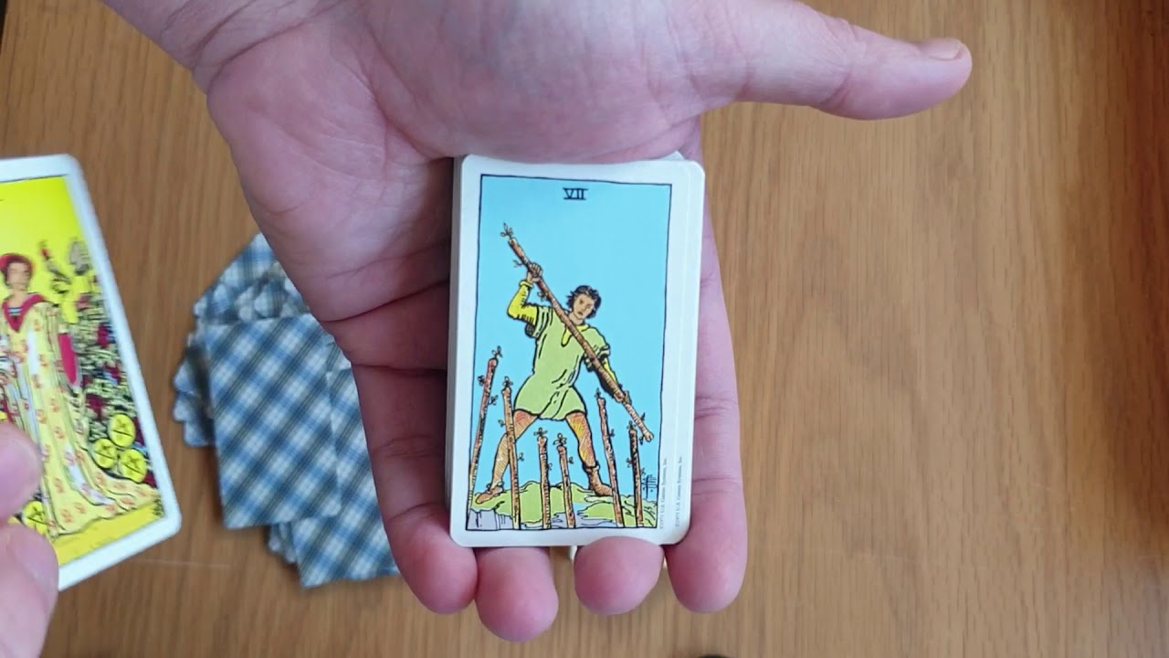 Rider Waite Tarot Deck Miniature Edition Deck Flick Thru YouTube