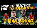 THINND Warzone: How to Practice for Tournaments & Kill Races! 2 man Squad, 46 kills