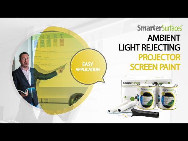 How to Apply Movie Projector Screen Paint