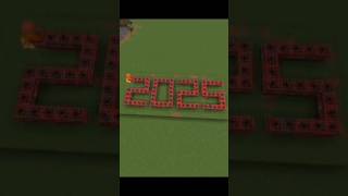 HAPPY NEW YEAR #minecraftnewyear, #minecraftnewyears, #minecraft #newyear2025