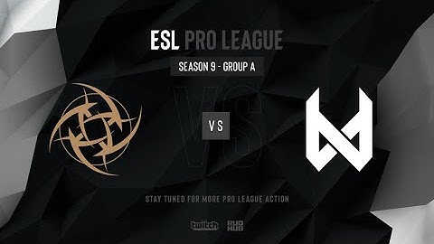 NiP vs devils.one - ESL Pro League Season 9 EU- map1 - de_mirage [TheCraggy & Anishared]