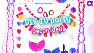 10 AMAZING DIY Easy Party Decorations Ideas | Cute Decor | birthday party ideas | Artkala 289. Party Decoration Ideas & Fabulous 