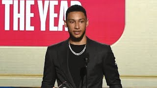 Ben Simmons Wins Rookie of the Year Award  2018 NBA Awards