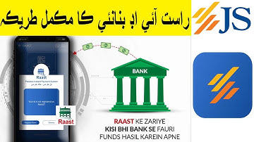 How To Create Raast ID JS Bank