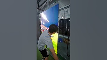 We corrected the incorrectly installed LED modules #eagerled #ledwall#shorts