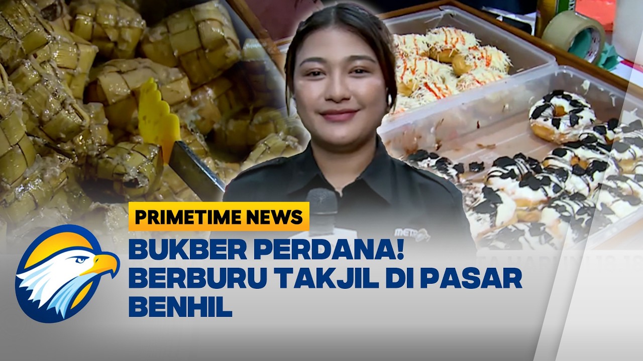 Benhil Jadi Tempat Favorit Berburu Takjil  - [Primetime News]